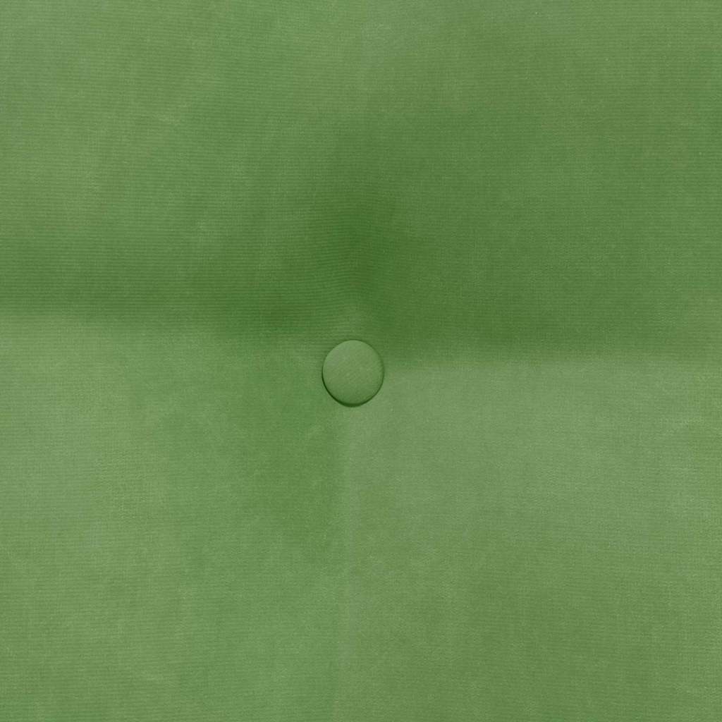 Cuscino per Schiena Verde chiaro 60 x 24 x 50 cm Velluto 42014403