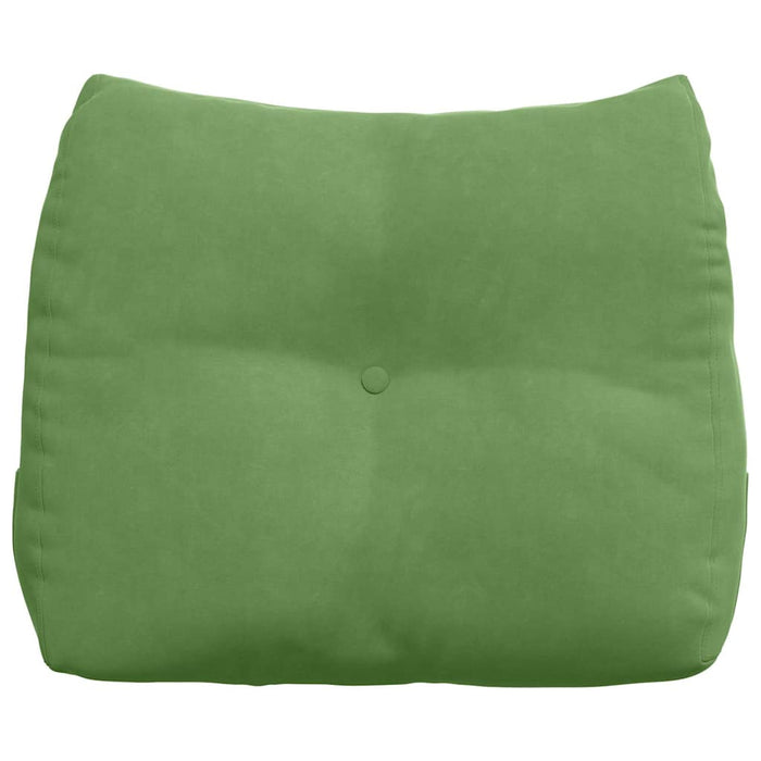 Cuscino per Schiena Verde chiaro 60 x 24 x 50 cm Velluto 42014403