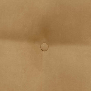 Cuscino per Schiena Marrone 60 x 24 x 50 cm Velluto 42014408