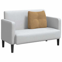 Cuscino per Schiena Marrone 60 x 24 x 50 cm Velluto 42014408