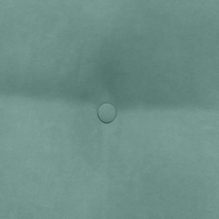 Cuscino per Schiena Verde Mare 60 x 24 x 50 cm Velluto 42014410