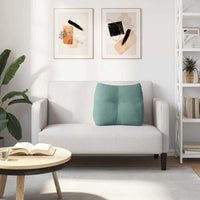 Cuscino per Schiena Verde Mare 60 x 24 x 50 cm Velluto 42014410