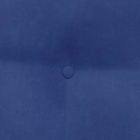 Cuscino per Schiena Blu Polizia 60 x 24 x 50 cm Velluto 42014411