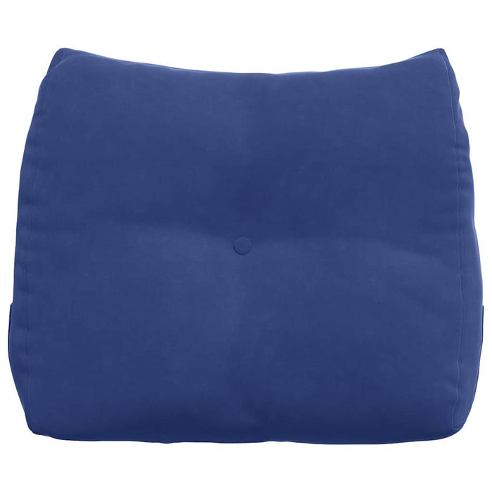 Cuscino per Schiena Blu Polizia 60 x 24 x 50 cm Velluto 42014411