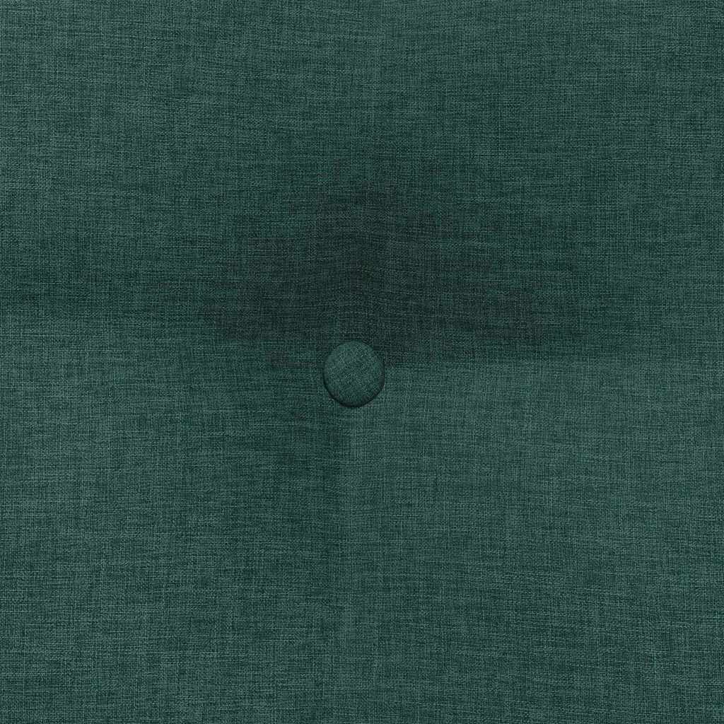 Cuscino per Schiena Verde Scuro 80 x 24 x 50 cm Tessuto 42014417