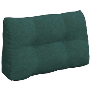 Cuscino per Schiena Verde Scuro 80 x 24 x 50 cm Tessuto 42014417