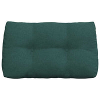 Cuscino per Schiena Verde Scuro 80 x 24 x 50 cm Tessuto 42014417