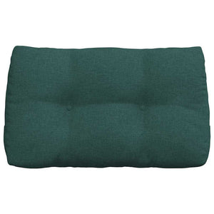 Cuscino per Schiena Verde Scuro 80 x 24 x 50 cm Tessuto 42014417