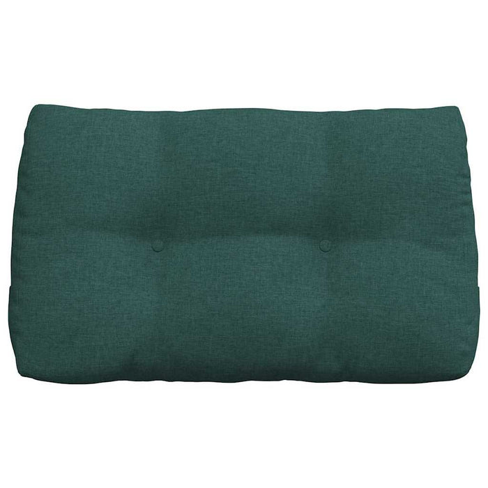 Cuscino per Schiena Verde Scuro 80 x 24 x 50 cm Tessuto 42014417