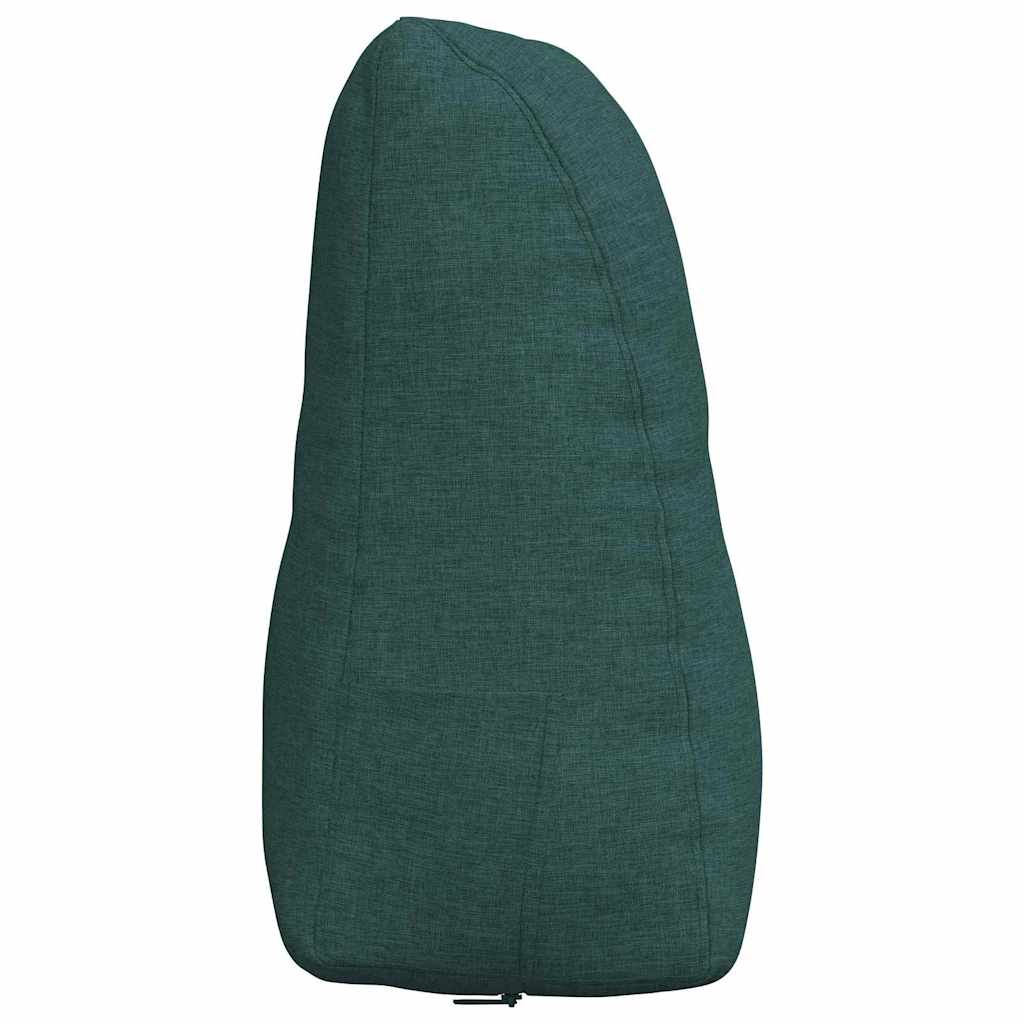 Cuscino per Schiena Verde Scuro 80 x 24 x 50 cm Tessuto 42014417