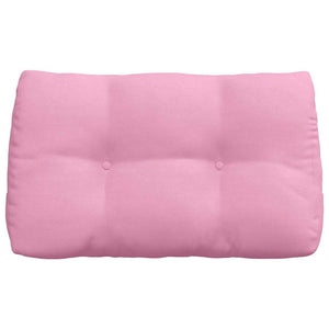 Cuscino per Schiena Rosa 80 x 24 x 50 cm Tessuto 42014427