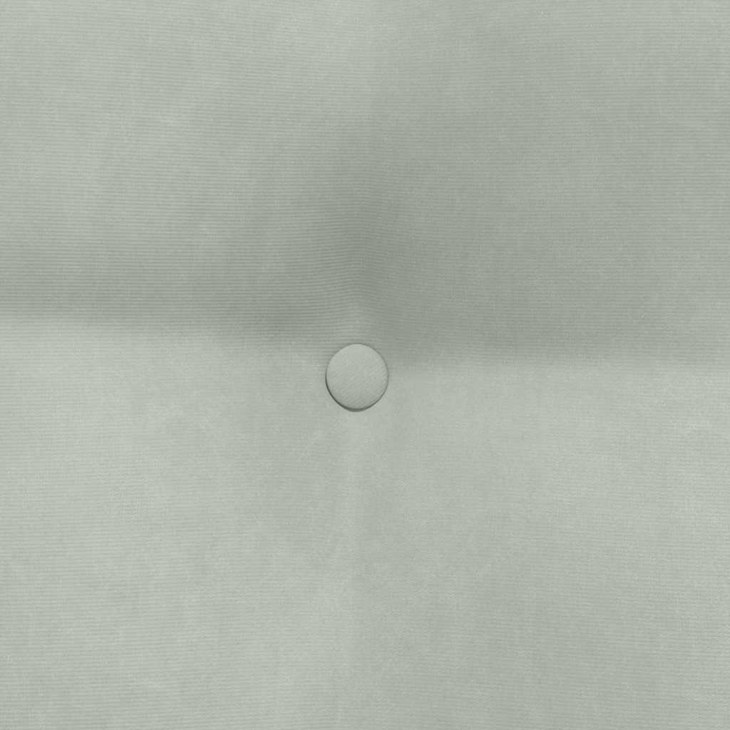 Cuscino per Schiena Grigio chiaro 80 x 24 x 50 cm Velluto 42014429