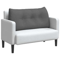 Cuscino per Schiena Grigio scuro 100 x 24 x 50 cm Tessuto 42014442