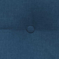 Cuscino per Schiena Blu 100 x 24 x 50 cm Tessuto 42014449