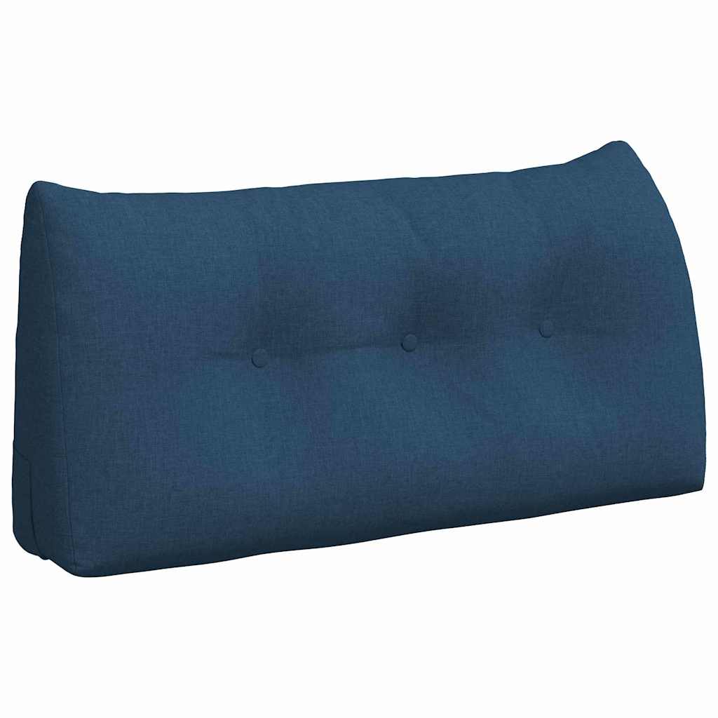 Cuscino per Schiena Blu 100 x 24 x 50 cm Tessuto 42014449
