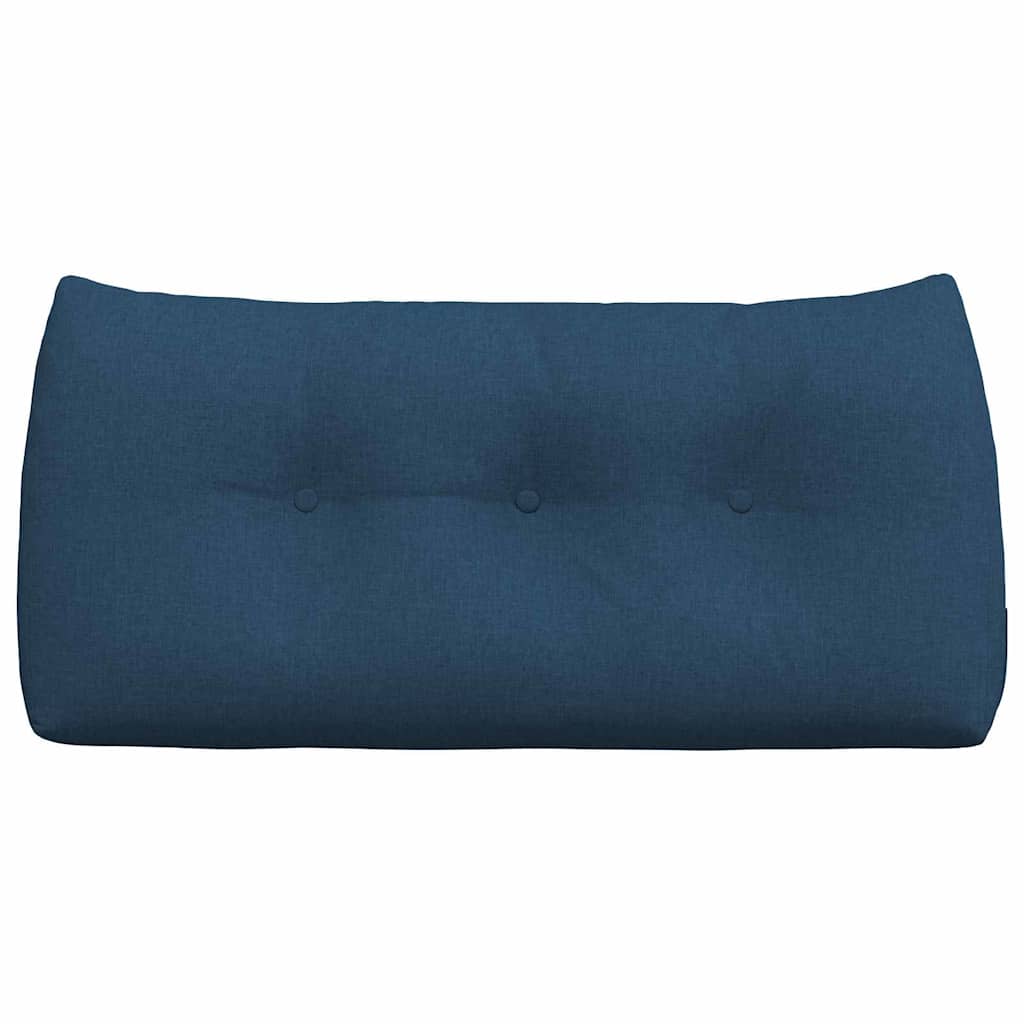 Cuscino per Schiena Blu 100 x 24 x 50 cm Tessuto 42014449