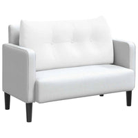 Cuscino per Schiena Bianco 100 x 24 x 50 cm Tessuto 42014452