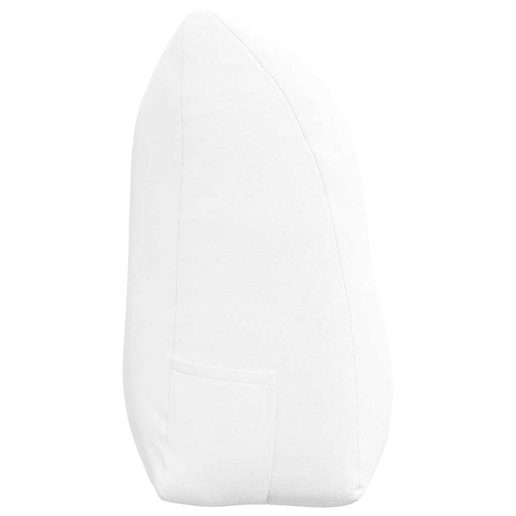 Cuscino per Schiena Bianco 100 x 24 x 50 cm Tessuto 42014452