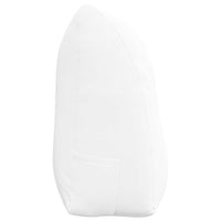 Cuscino per Schiena Bianco 100 x 24 x 50 cm Tessuto 42014452
