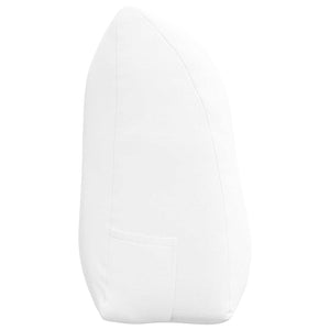 Cuscino per Schiena Bianco 100 x 24 x 50 cm Tessuto 42014452
