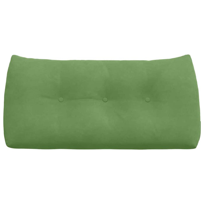 Cuscino per Schiena Verde chiaro 100 x 24 x 50 cm Velluto 42014461