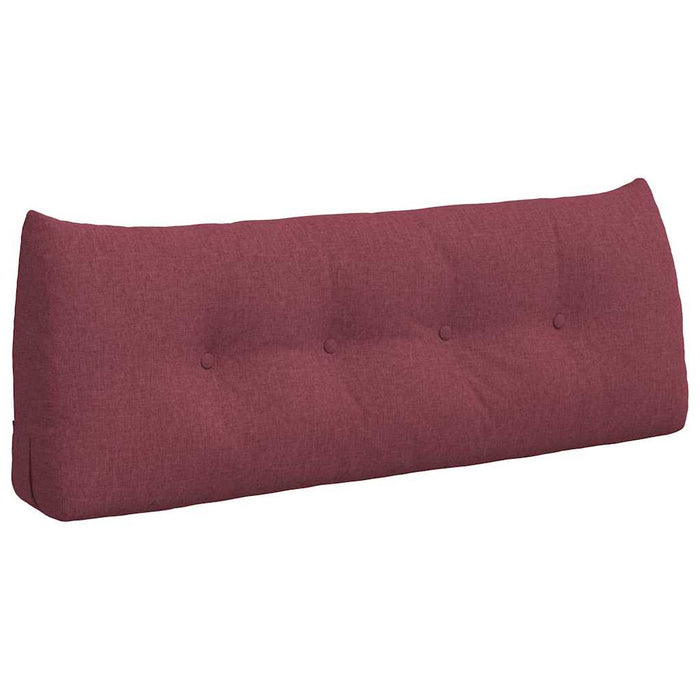 Cuscino per Schiena Rosso Vino 120 x 24 x 50 cm Tessuto 42014473