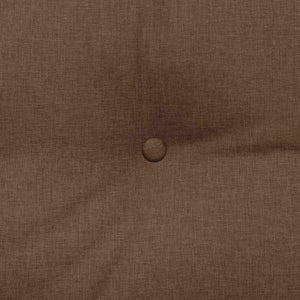 Cuscino per Schiena Marrone 120 x 24 x 50 cm Tessuto 42014474