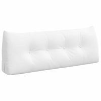 Cuscino per Schiena Bianco 120 x 24 x 50 cm Tessuto 42014481