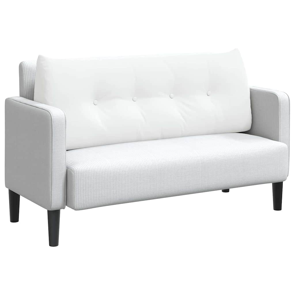 Cuscino per Schiena Bianco 120 x 24 x 50 cm Tessuto 42014481