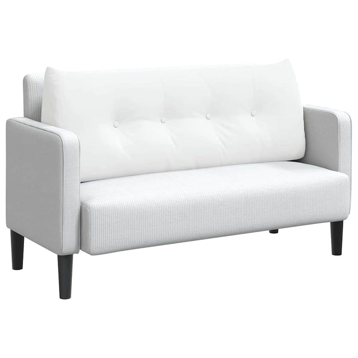 Cuscino per Schiena Bianco 120 x 24 x 50 cm Tessuto 42014481