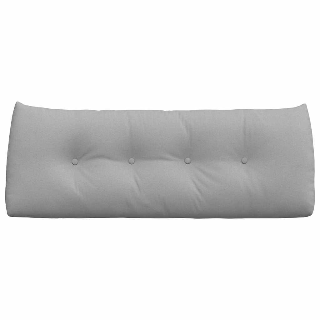 Cuscino per Schiena Grigio Nuvola 120 x 24 x 50 cm Tessuto 42014483