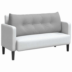 Cuscino per Schiena Grigio Nuvola 120 x 24 x 50 cm Tessuto 42014483