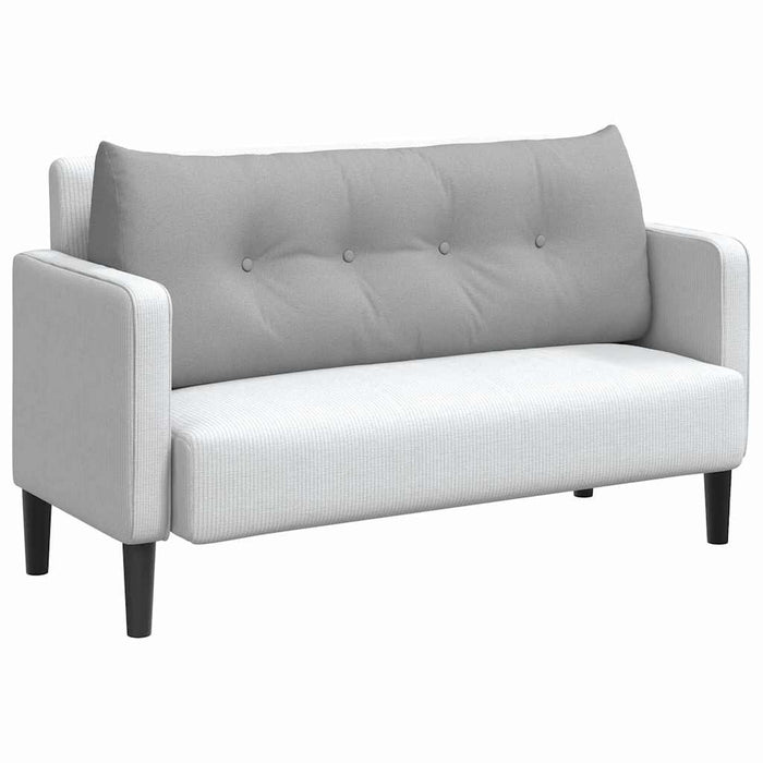 Cuscino per Schiena Grigio Nuvola 120 x 24 x 50 cm Tessuto 42014483