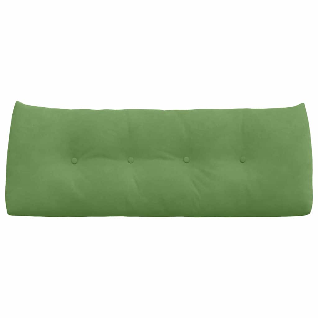 Cuscino per Schiena Verde chiaro 120 x 24 x 50 cm Velluto 42014490