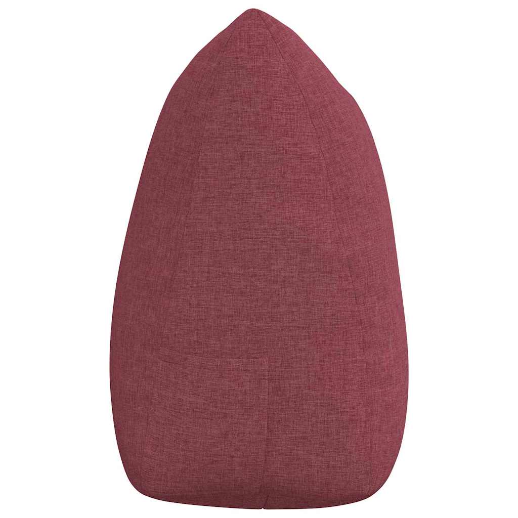 Cuscino per Schiena Rosso Vino 140 x 24 x 50 cm Tessuto 42014502