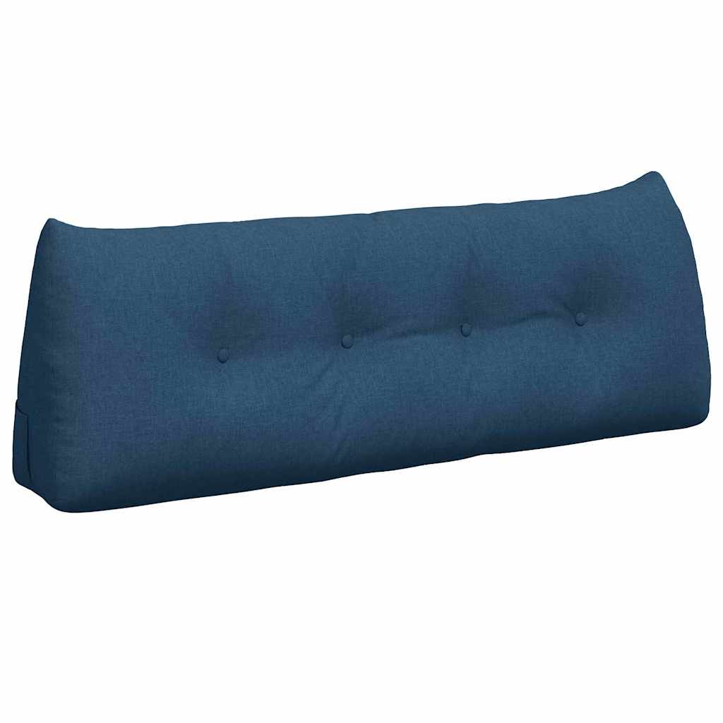 Cuscino per Schiena Blu 140 x 24 x 50 cm Tessuto 42014507