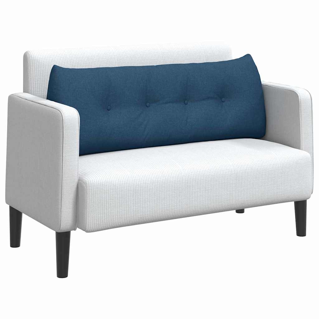 Cuscino per Schiena Blu 140 x 24 x 50 cm Tessuto 42014507