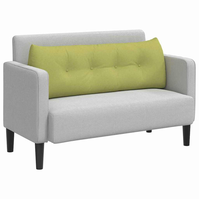 Cuscino per Schiena Verde chiaro 140 x 24 x 50 cm Tessuto 42014509