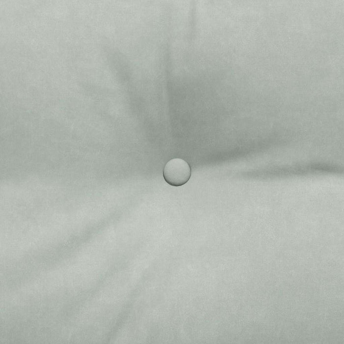 Cuscino per Schiena Grigio chiaro 140 x 24 x 50 cm Velluto 42014516