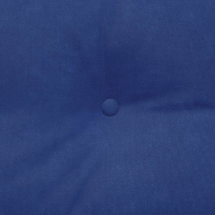 Cuscino per Schiena Blu Polizia 140 x 24 x 50 cm Velluto 42014527