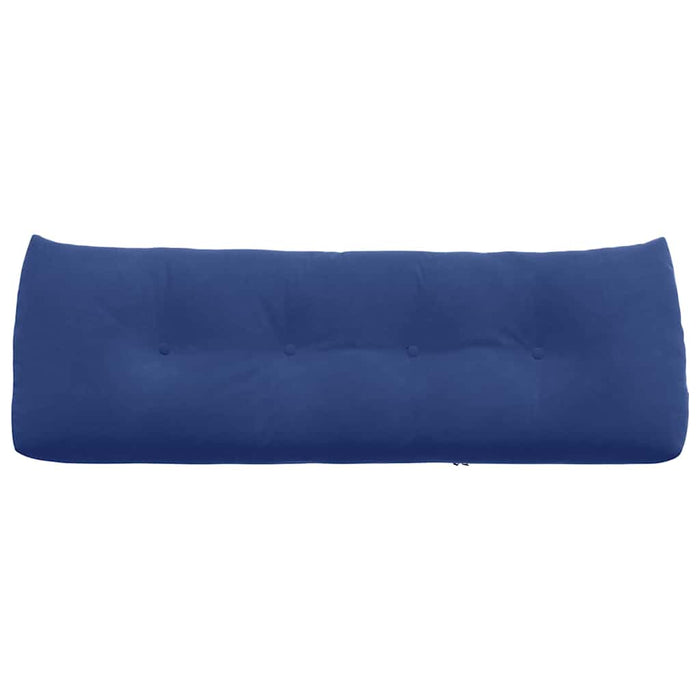 Cuscino per Schiena Blu Polizia 140 x 24 x 50 cm Velluto 42014527