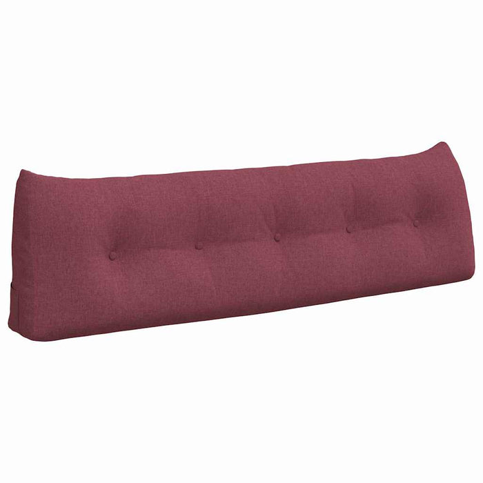 Cuscino per Schiena Rosso Vino 160 x 24 x 50 cm Tessuto 42014531