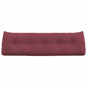 Cuscino per Schiena Rosso Vino 160 x 24 x 50 cm Tessuto 42014531