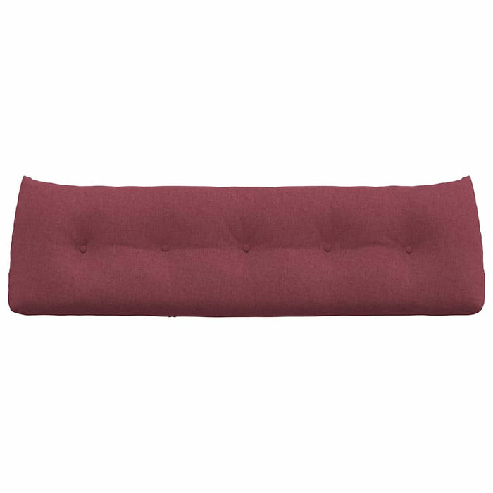 Cuscino per Schiena Rosso Vino 160 x 24 x 50 cm Tessuto 42014531