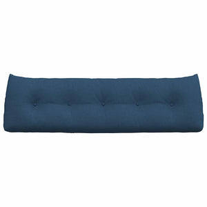 Cuscino per Schiena Blu 160 x 24 x 50 cm Tessuto 42014536