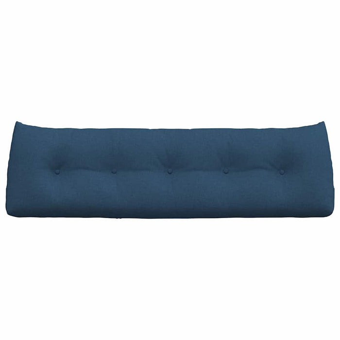Cuscino per Schiena Blu 160 x 24 x 50 cm Tessuto 42014536