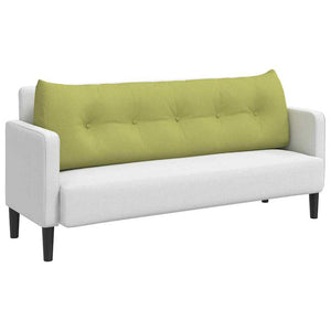 Cuscino per Schiena Verde chiaro 160 x 24 x 50 cm Tessuto 42014538