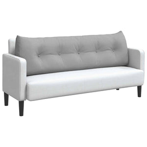 Cuscino per Schiena Grigio Nuvola 160 x 24 x 50 cm Tessuto 42014541