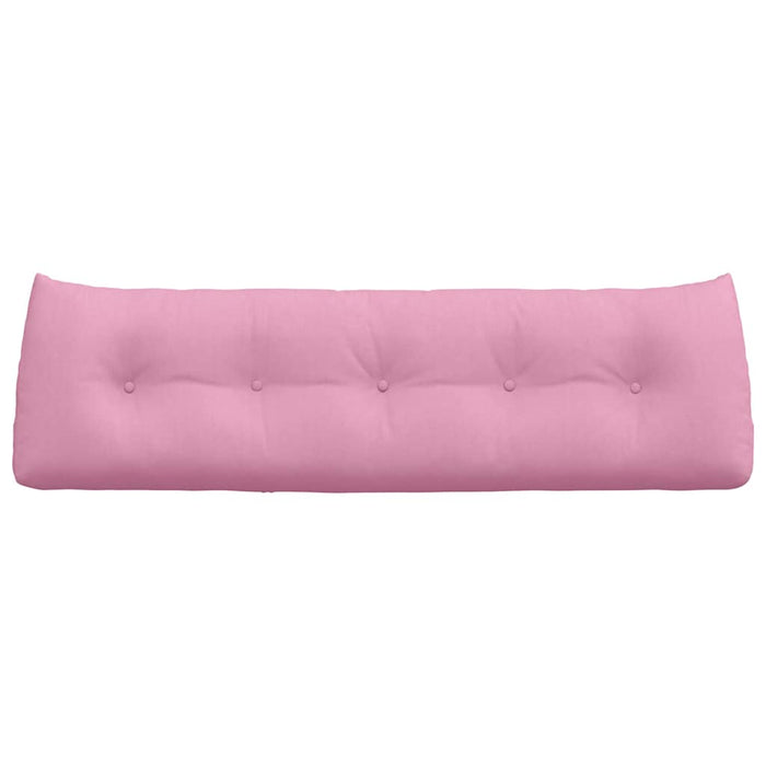 Cuscino per Schiena Rosa 160 x 24 x 50 cm Tessuto 42014543