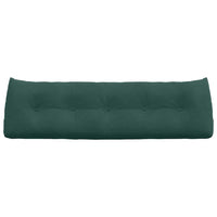 Cuscino per Schiena Verde Scuro 160 x 24 x 50 cm Velluto 42014547
